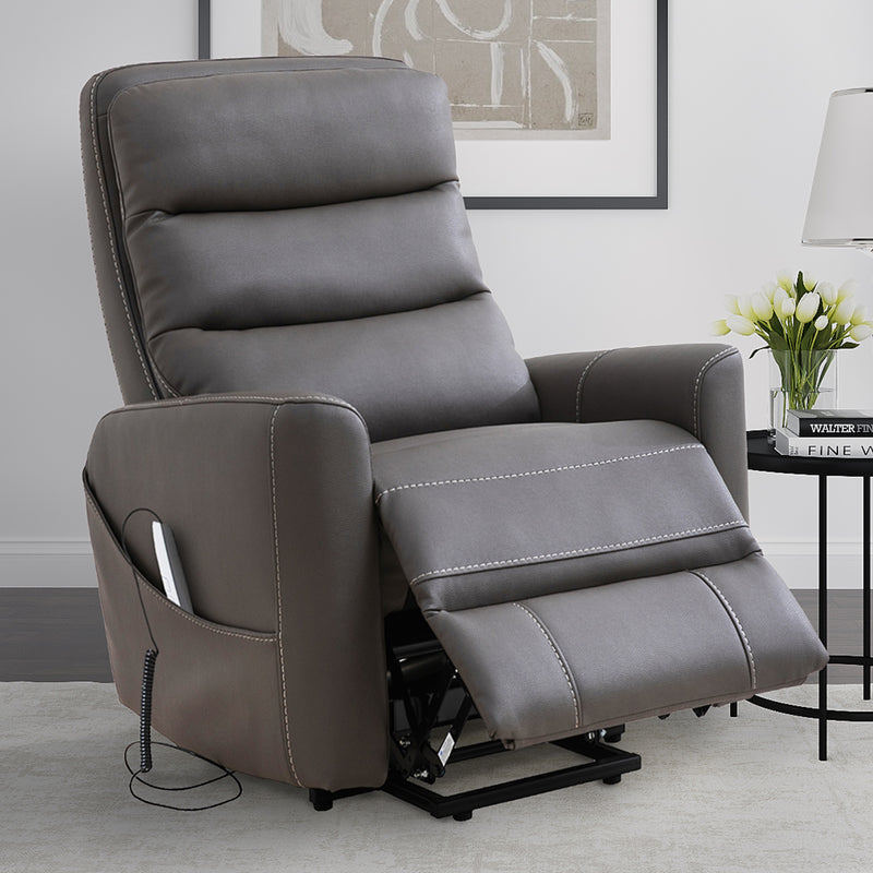 Parker Living Hercules-Haze Power Lift Recliner with Articulating Headrest