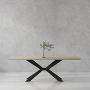 Parker House Crossings - Monaco Dining 84 Inch Rectangular Dining Table with 4 Upholstered Chairs