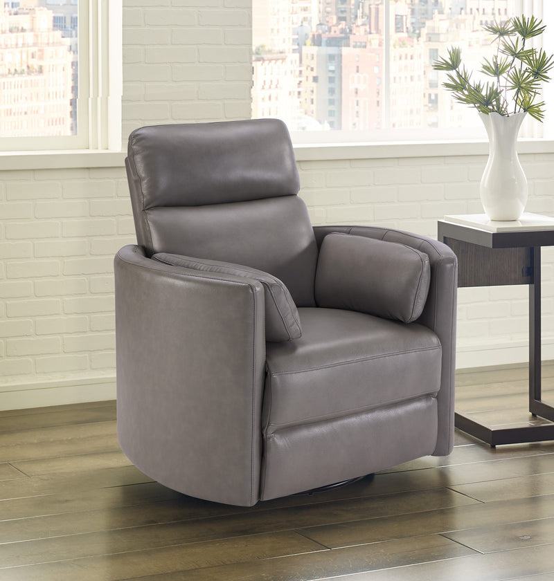 Parker Living Radius - Florence Heron - Powered By Freemotion Cordless Power Swivel Glider Recliner