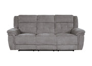 Parker Living Richland - Bristol Grey Power Reclining Sofa and Two Recliners