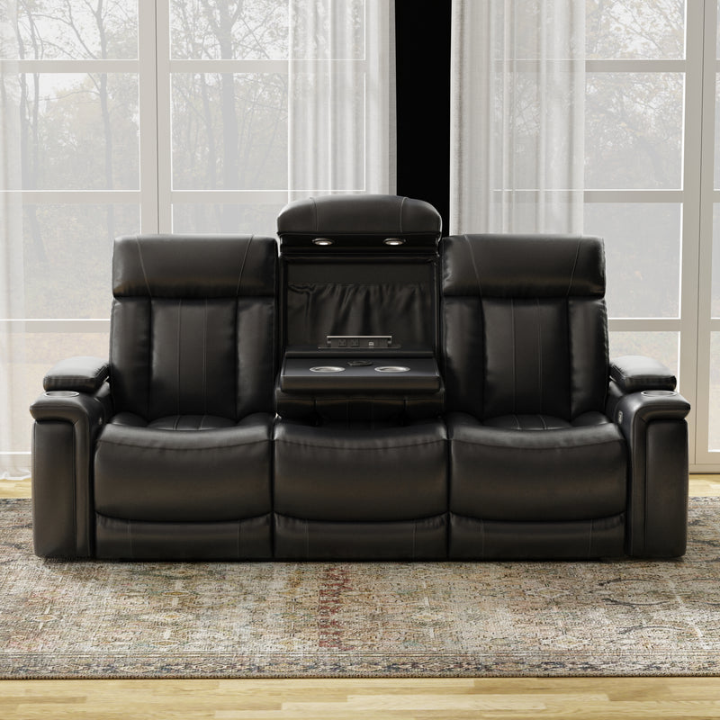 Parker Living Royce - Midnight Power Reclining Sofa and Recliner