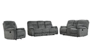 Parker Living Cooper - Shadow Grey Manual Reclining Sofa Loveseat and Recliner
