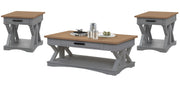 Parker House Americana Modern Cocktail Table with 2 End Tables