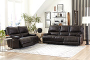 Parker Living Whitman - Verona Coffee - Powered By Freemotion Power Reclining Sofa and Loveseat