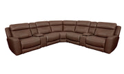 Parker Living Calgary 7 Piece Modular Reclining Sectional with Power Adjustable Headrests