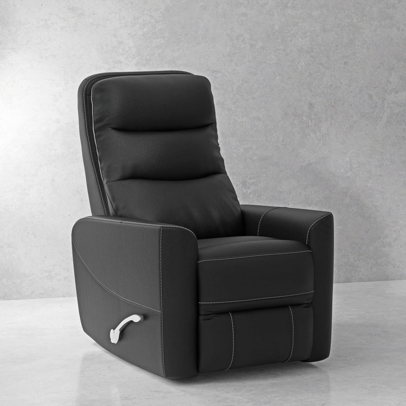 Parker Living Hercules - Black Swivel Glider Recliner