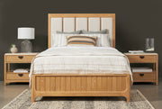 Parker House Escape - Bedroom King Panel Bed with 2 Nightstands