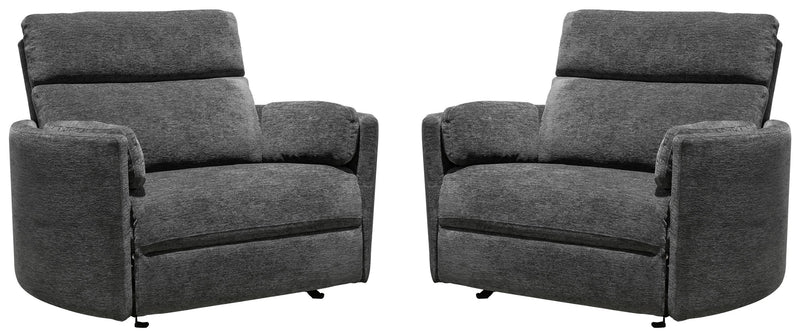 Parker Living Radius Xl Extra Wide Power Glider Recliner Two Pack