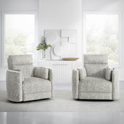 Parker Living Radius - Tatum River Rock Power Swivel Glider Recliner Two Pack