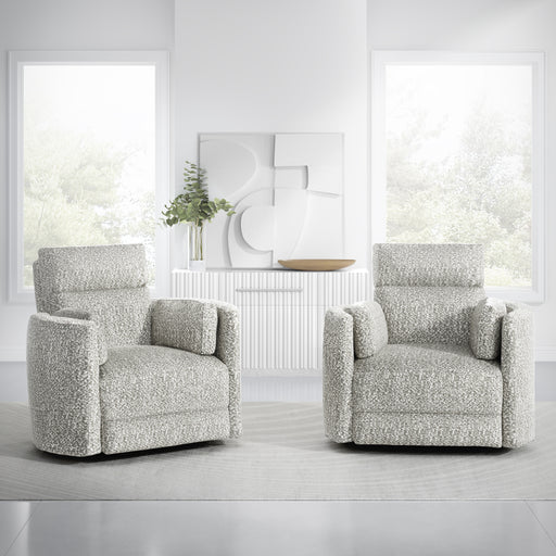 Parker Living Radius - Tatum River Rock Power Swivel Glider Recliner Two Pack