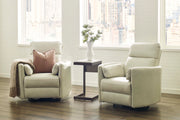 Parker Living Radius - Florence Ivory - Powered By Freemotion Cordless Power Swivel Glider Recliner