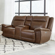 Parker Living Jameson - Hickory Power Reclining Zero Gravity Console Loveseat