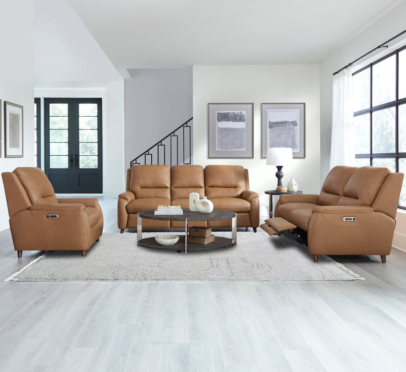 Parker Living Austin - Caramel Cream Power Reclining Sofa, Loveseat and Recliner