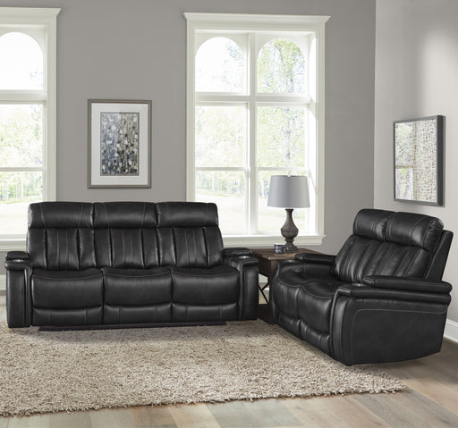 Parker Living Royce - Midnight Power Reclining Sofa and Loveseat