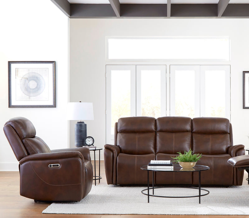 Parker Living Cascade - Auburn Power Reclining Sofa and Recliner