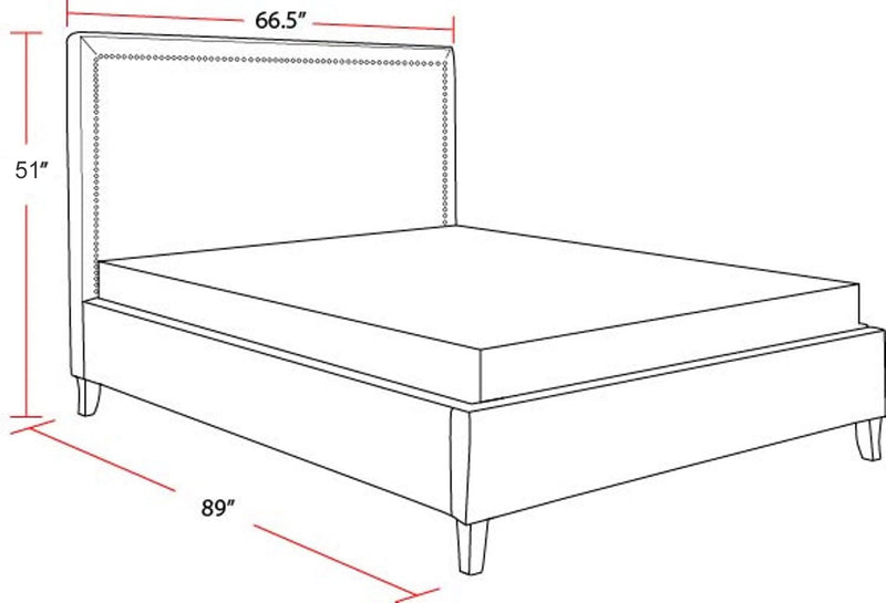Parker Living Sleep Cody - Mineral Queen Bed