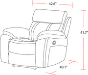 Parker Living Theon - Stokes Toffee Glider Recliner