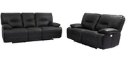 Parker Living Spartacus - Black Power Reclining Sofa and Loveseat