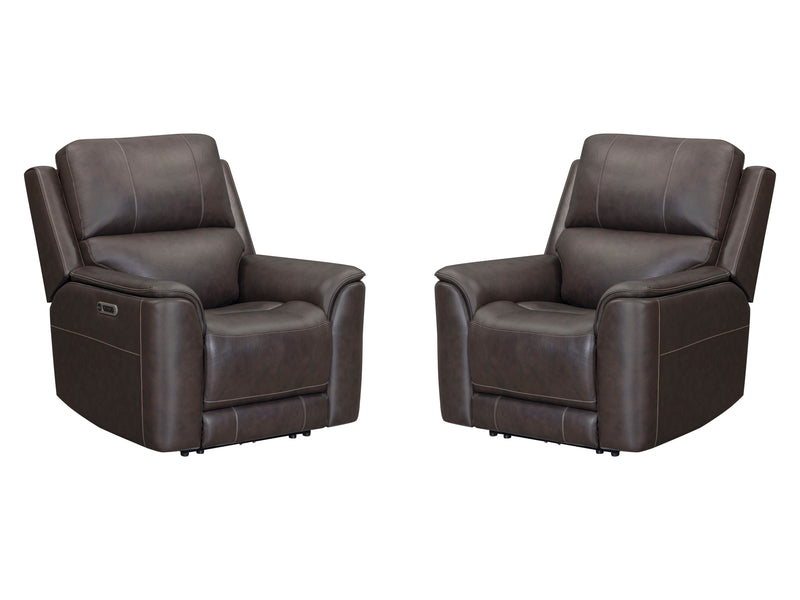 Parker Living Easton - Steamboat Brown Zero Gravity Power Recliner P3 Two Pack