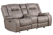 Parker Living Blake - Desert Taupe Reclining Console Loveseat