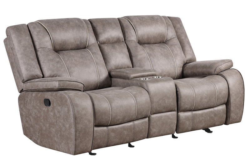 Parker Living Blake - Desert Taupe Reclining Console Loveseat