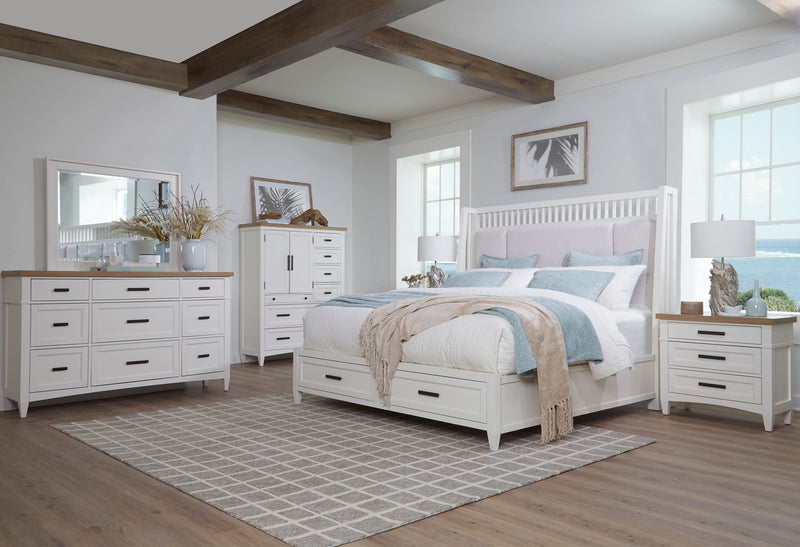 Parker House Americana Modern Bedroom Queen Shelter Bed