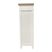 Parker House Americana Modern Bedroom Queen Shelter Bed 2 Nightstands Dresser with Mirror and Chest
