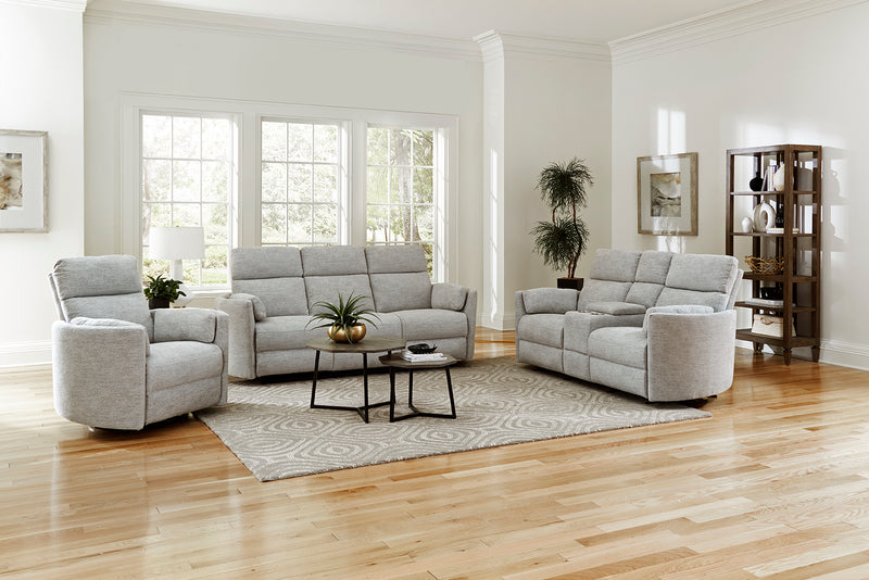 Parker Living Radius - Mineral Power Reclining Sofa Loveseat and Recliner