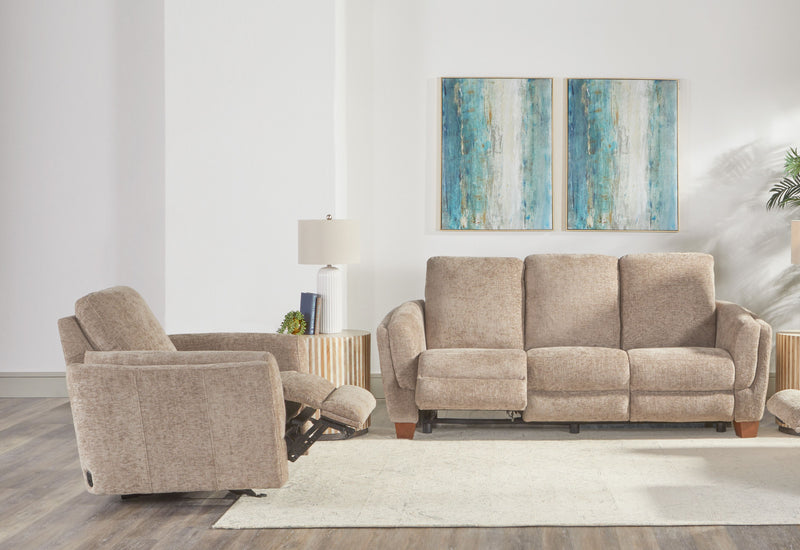 Parker Living Morehead - Biscotti Power Reclining Sofa and Recliner