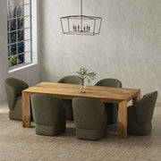 Parker House Crossings - Downtown Dining 86 Inch Rectangular Dining Table