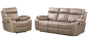 Parker Living Theon - Stokes Toffee Manual Reclining Sofa and Recliner