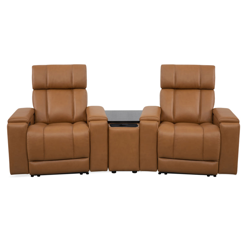 Parker Living Phoenix Zero Gravity Power 2 Seat Home Theater Seating with Wedge and Immersive Audio