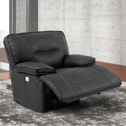 Parker Living Spartacus - Black Power Reclining Sofa Loveseat and Recliner