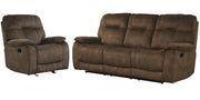 Parker Living Cooper - Shadow Brown Manual Reclining Sofa and Recliner