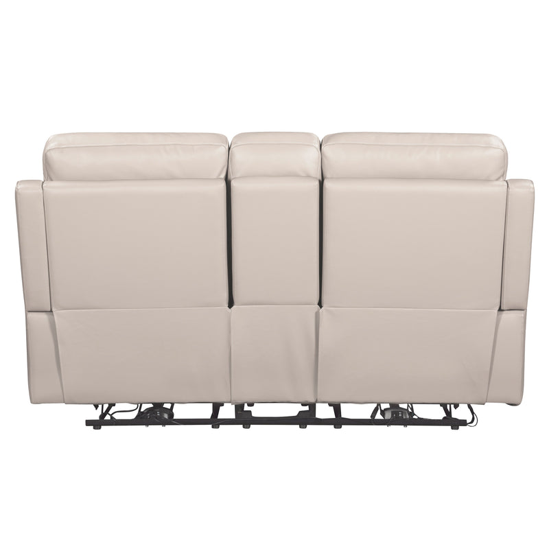 Parker Living Easton - Steamboat Brown Zero Gravity Power Reclining Tilt Console Loveseat P3