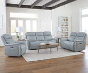 Parker Living Cascade - Seamist Grey Power Recliner