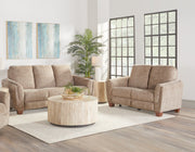 Parker Living Morehead - Biscotti Power Reclining Sofa and Loveseat